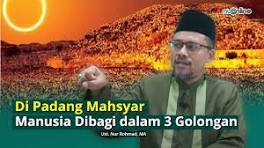 Ngerinya Kondisi di Padang Mahsyar Kelak
