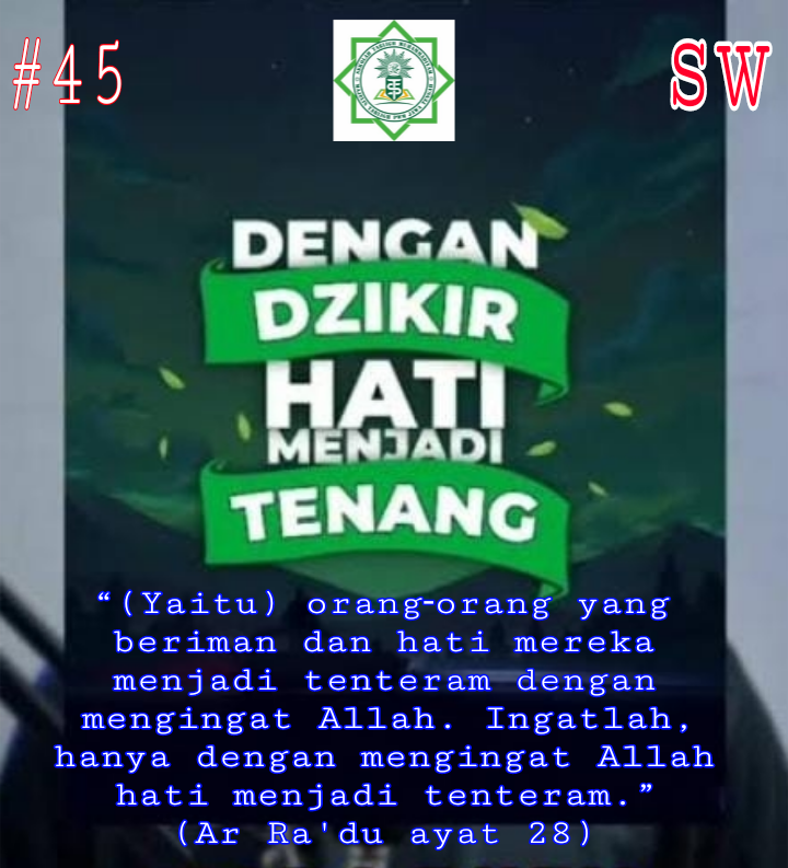 Dzikir : Jalan menjadi Hati yg tenang